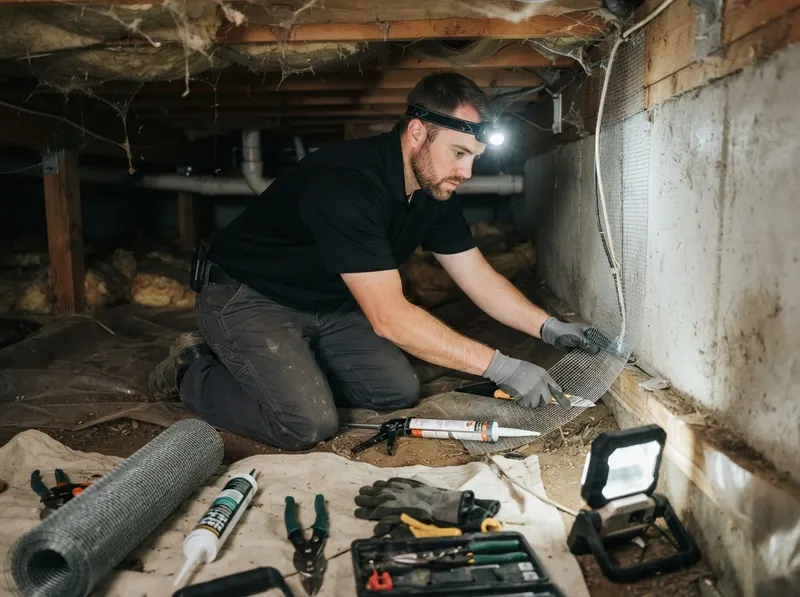 Subfloor and Crawl Space Rodent Exclusion in Tacoma, WA